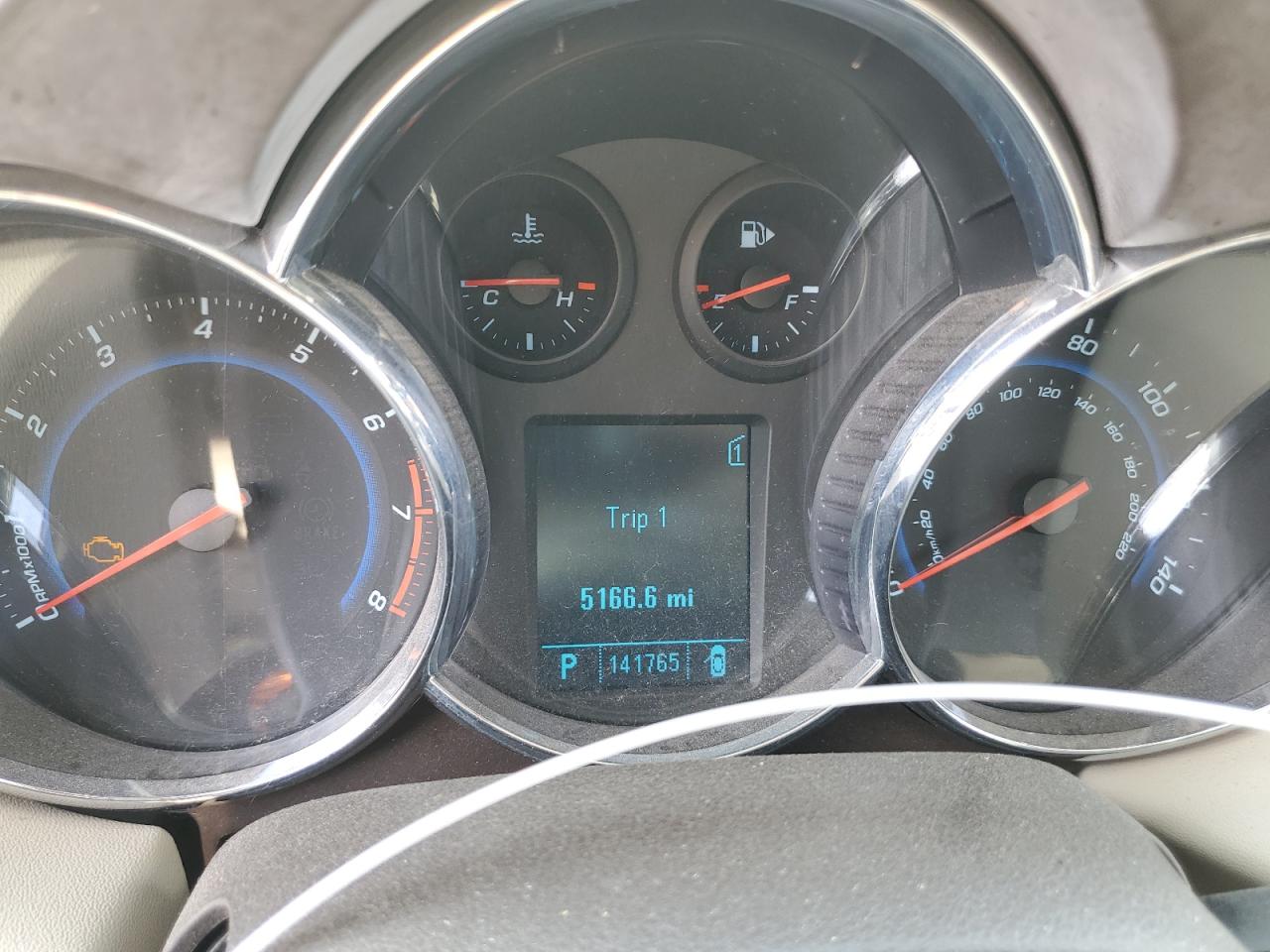 2011 Chevrolet Cruze VIN 1G1PH5S97B7281720 Copart auction photo, mechanical / front end damage thumbnail 9