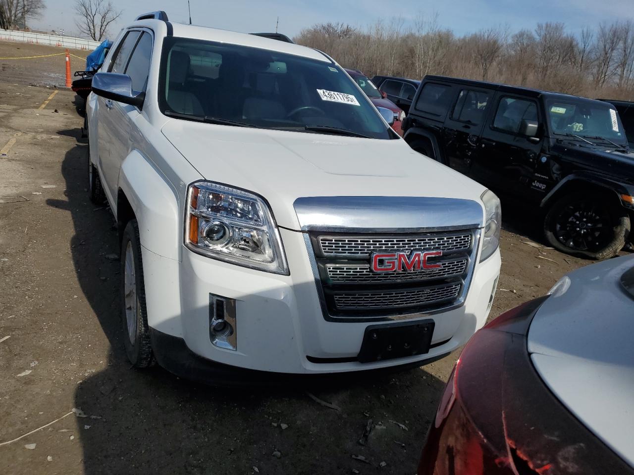 2011 GMC Terrain VIN 2CTFLWE55B6404726 Copart auction photo, all over damage thumbnail 5