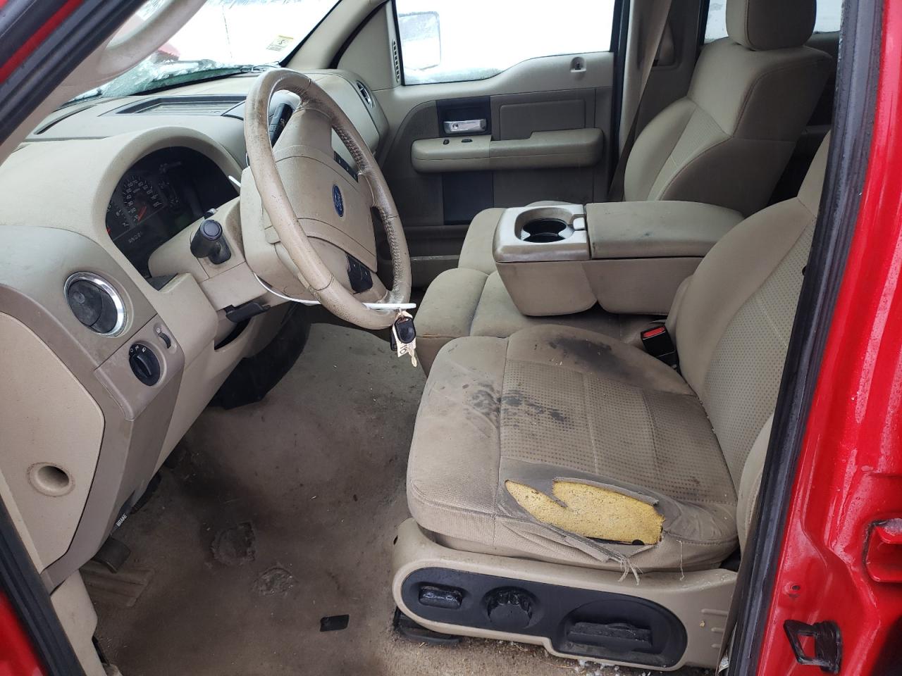 2008 Ford F-150 VIN 1FTPW14538FA45323 Copart auction photo, all over damage thumbnail 7