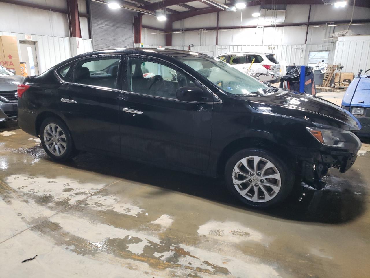 2018 Nissan Sentra VIN 3N1AB7AP6JY342968 Copart auction photo, front end / minor dent/scratches damage thumbnail 4