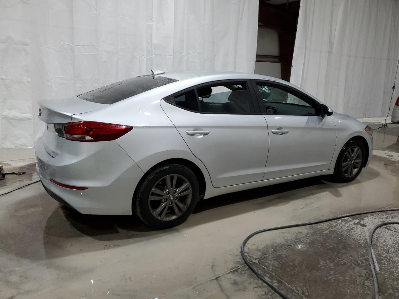 2018 Hyundai Elantra VIN 5NPD84LF5JH231756 Copart auction photo, vandalism damage thumbnail 3