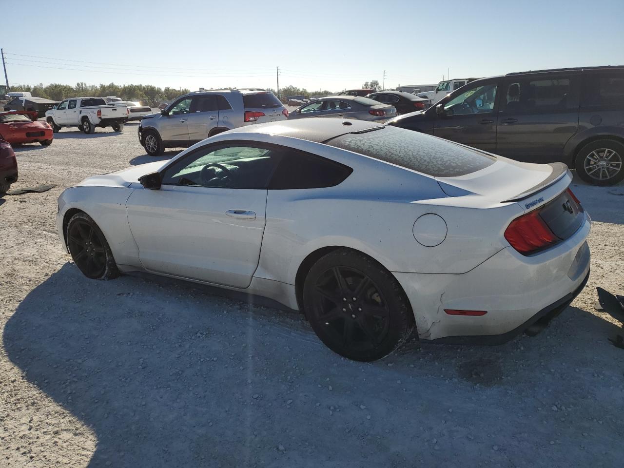 2020 Ford Mustang VIN 1FA6P8TH7L5121370 Copart auction photo, front end / minor dent/scratches damage thumbnail 2