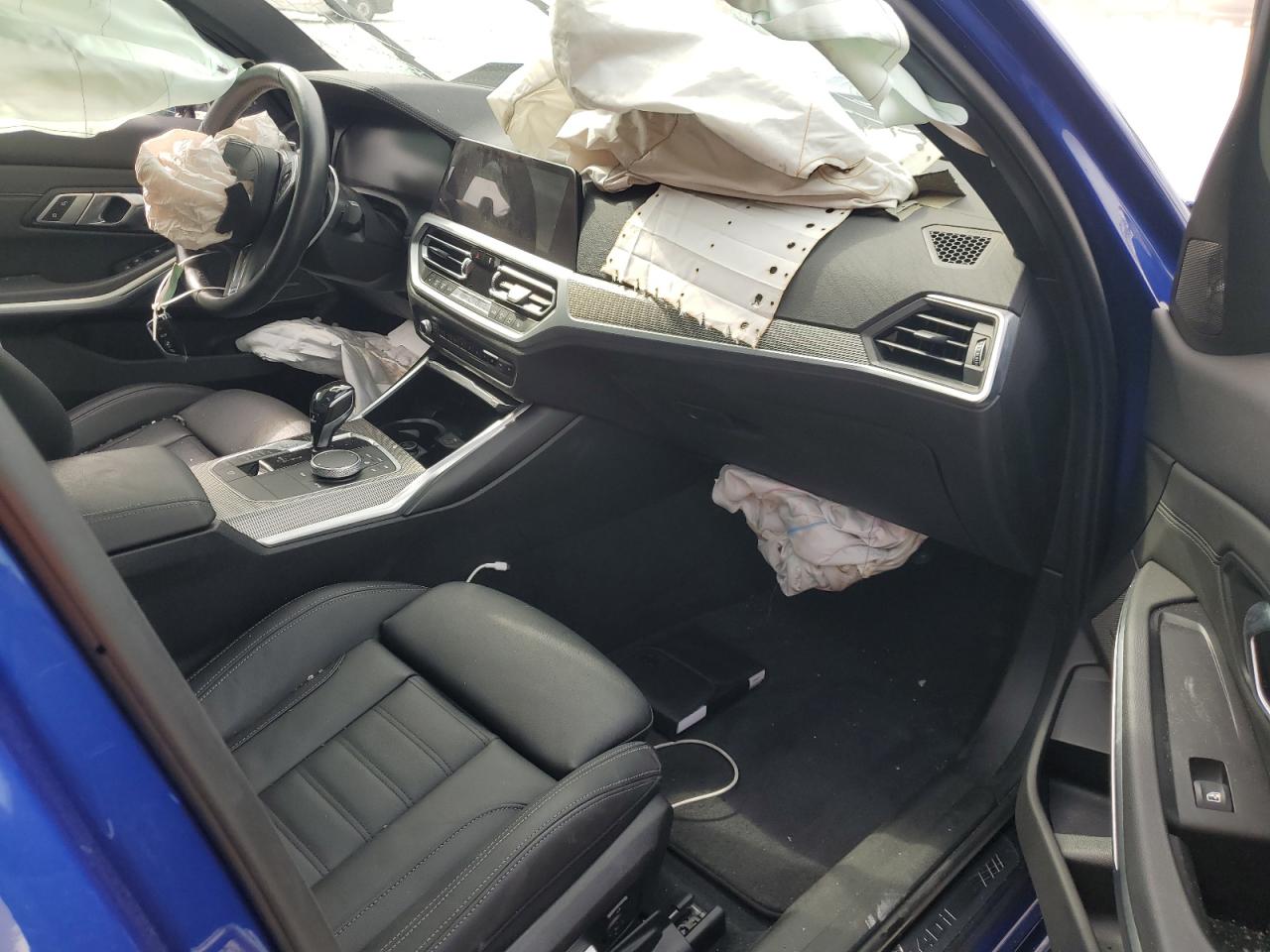 2020 BMW M3 VIN 3MW5U7J03L8B29181 Copart auction photo, all over damage thumbnail 8