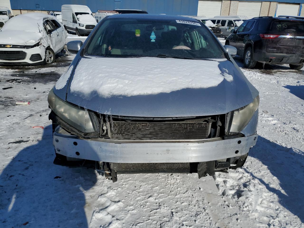 2015 Honda Civic VIN 19XFB2F53FE284534 Copart auction photo, front end / rear end damage thumbnail 5