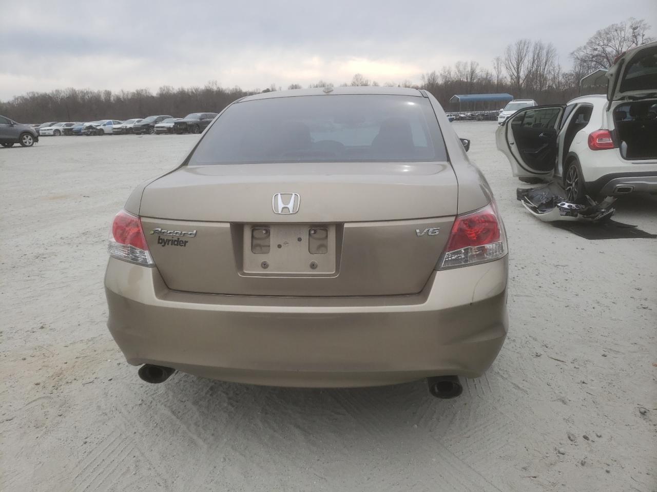 2008 Honda Accord VIN 1HGCP36878A038159 Copart auction photo, front end / minor dent/scratches damage thumbnail 6