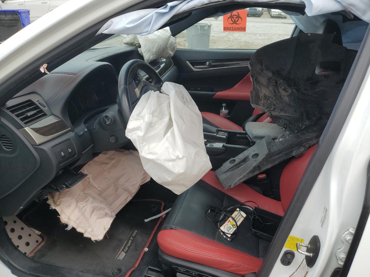 2015 Lexus GS VIN JTHBE1BL8FA005147 Copart auction photo, front end damage thumbnail 7