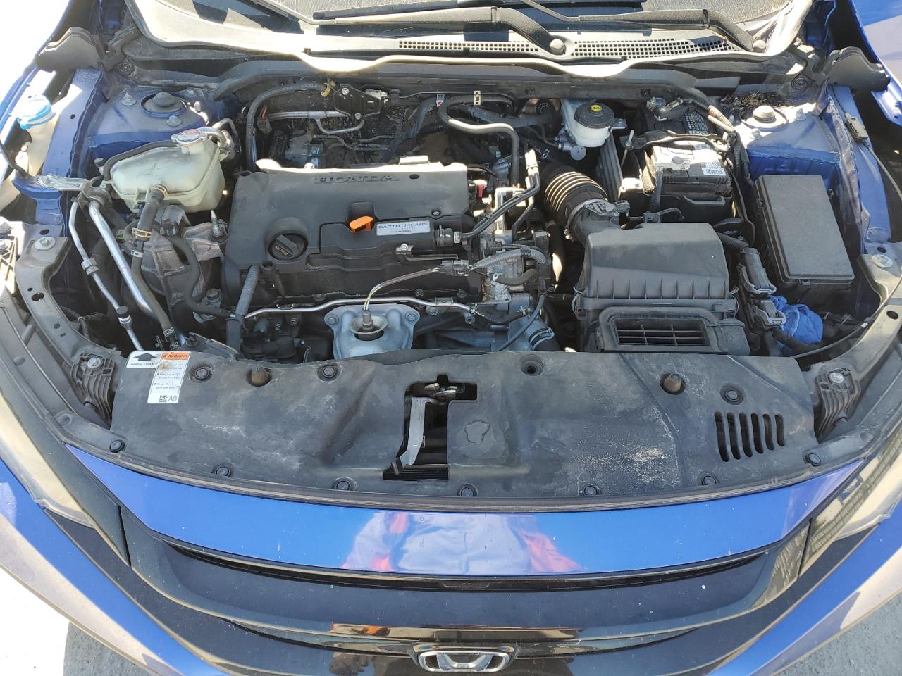 2020 Honda Civic VIN 2HGFC2F82LH548819 Copart auction photo, mechanical damage thumbnail 11
