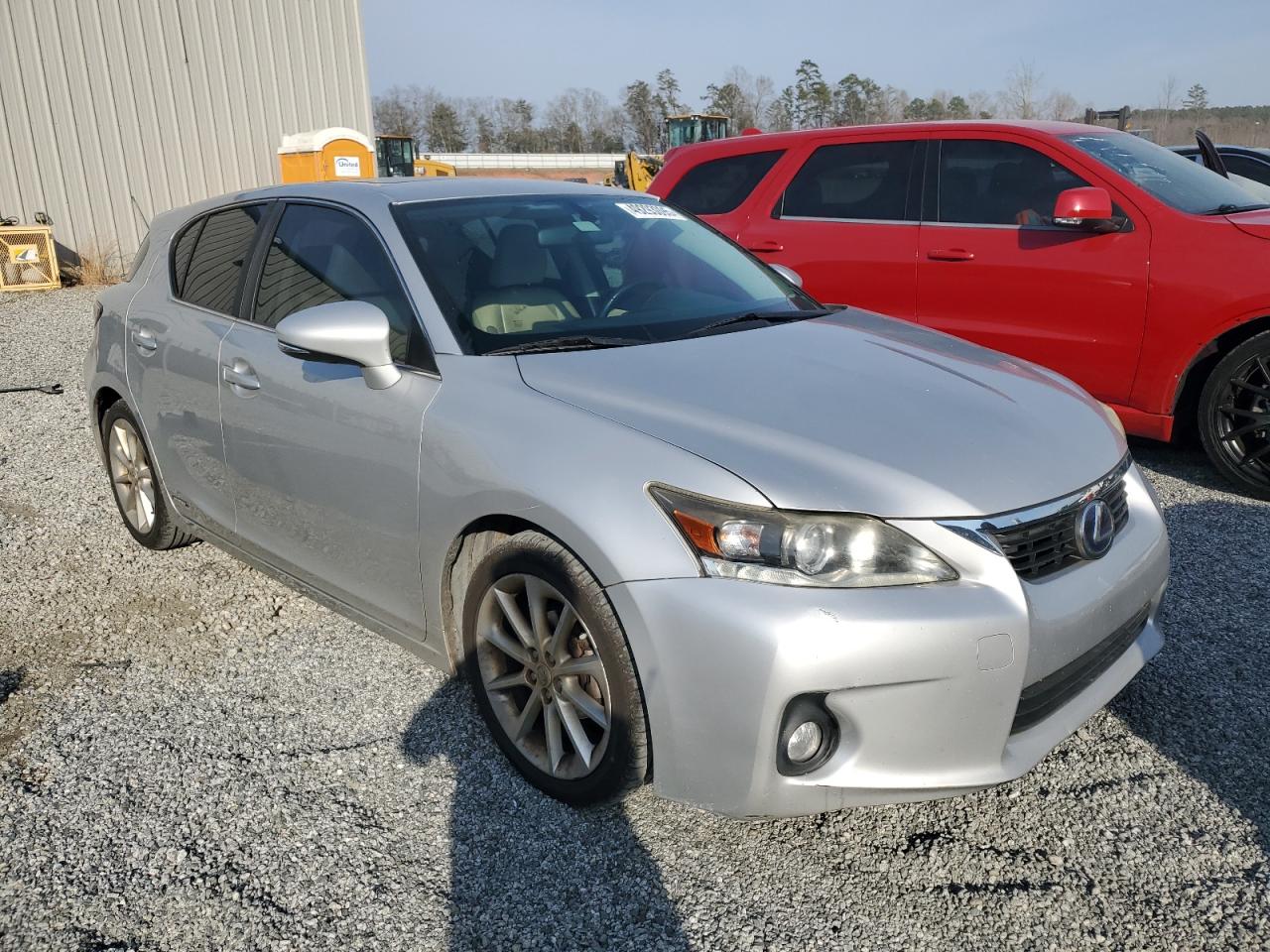2012 Lexus CT VIN JTHKD5BH2C2102999 Copart auction photo, rear end damage thumbnail 4