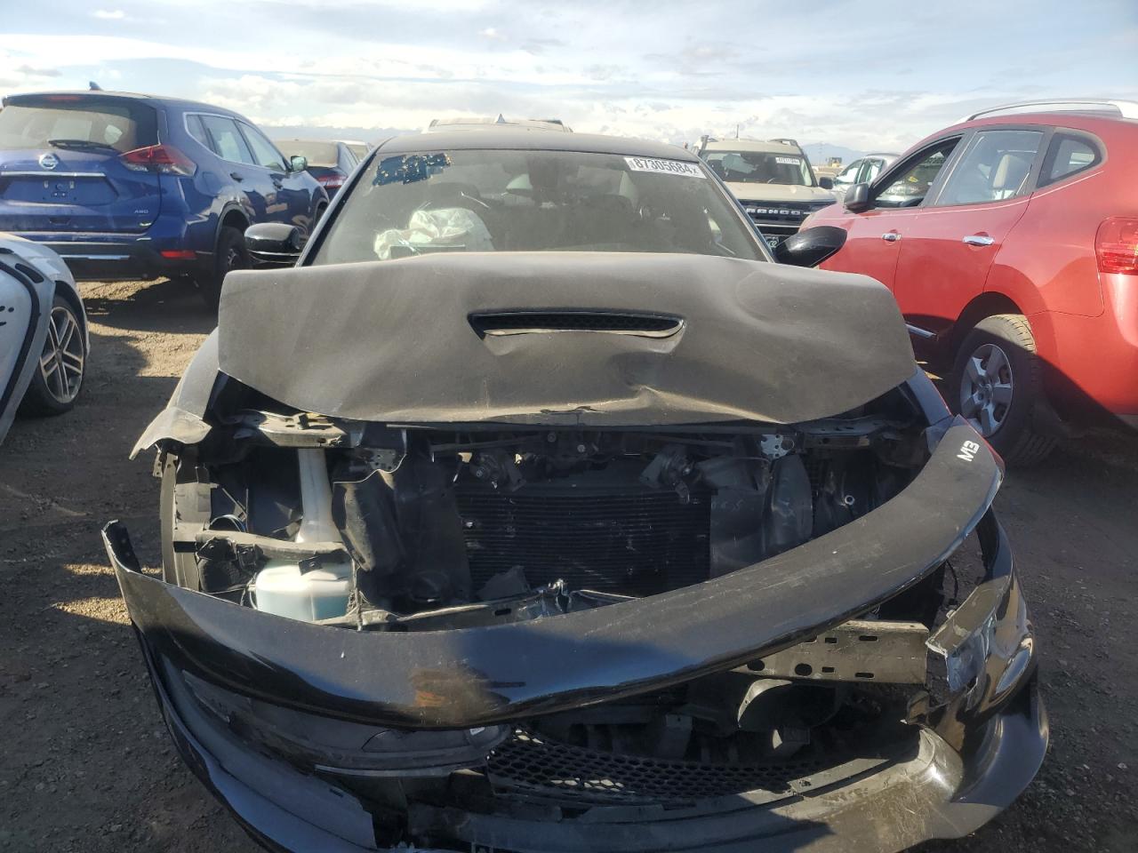 2018 Dodge Charger VIN 2C3CDXGJ4JH248245 Copart auction photo, rear end / front end damage thumbnail 5