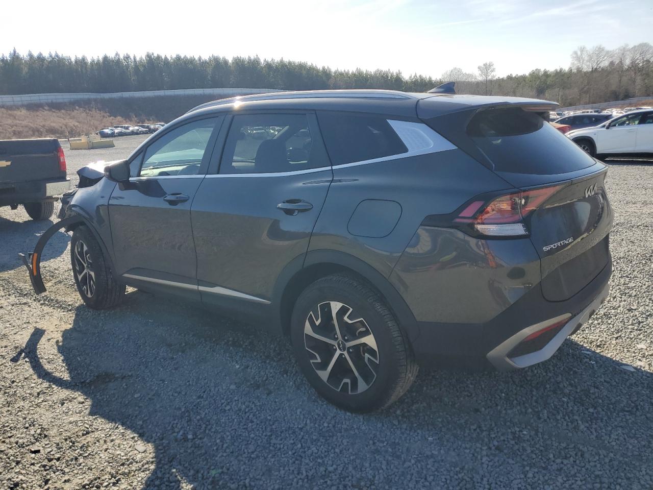 2023 KIA Sportage VIN 5XYK3CAF4PG023161 Copart auction photo, front end damage thumbnail 2