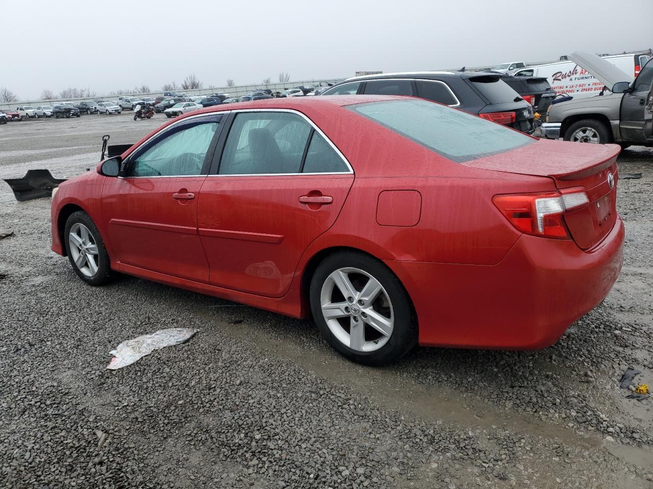 2013 Toyota Camry VIN 4T1BF1FK7DU722162 Copart auction photo, rear end damage thumbnail 2