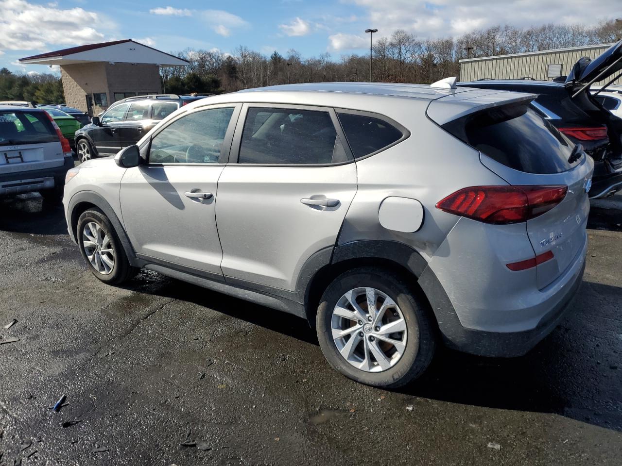 2021 Hyundai Tucson VIN KM8J2CA41MU391025 Copart auction photo, side / minor dent/scratches damage thumbnail 2