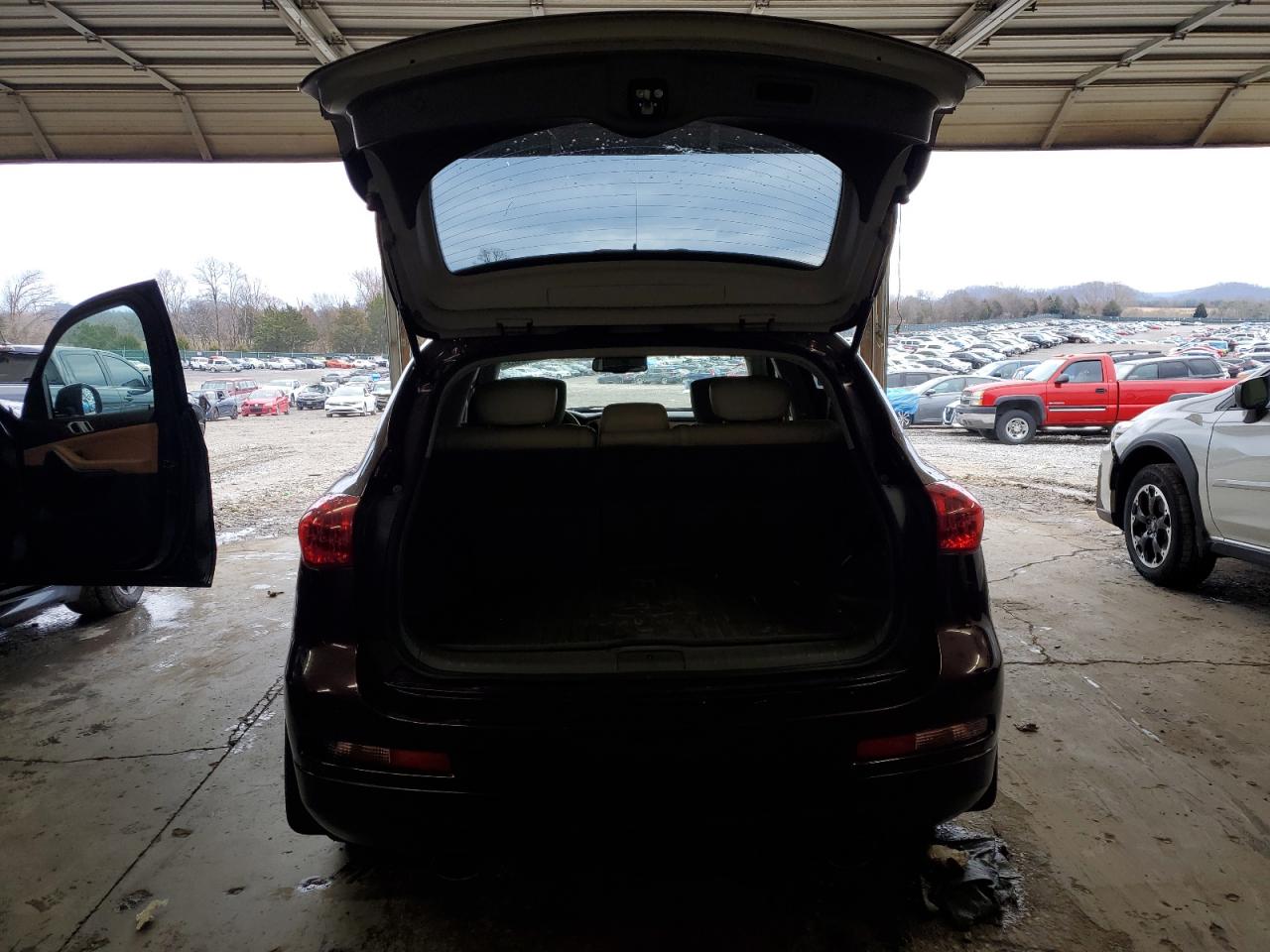 2011 Infiniti EX VIN JN1AJ0HPXBM800497 Copart auction photo, side / minor dent/scratches damage thumbnail 6