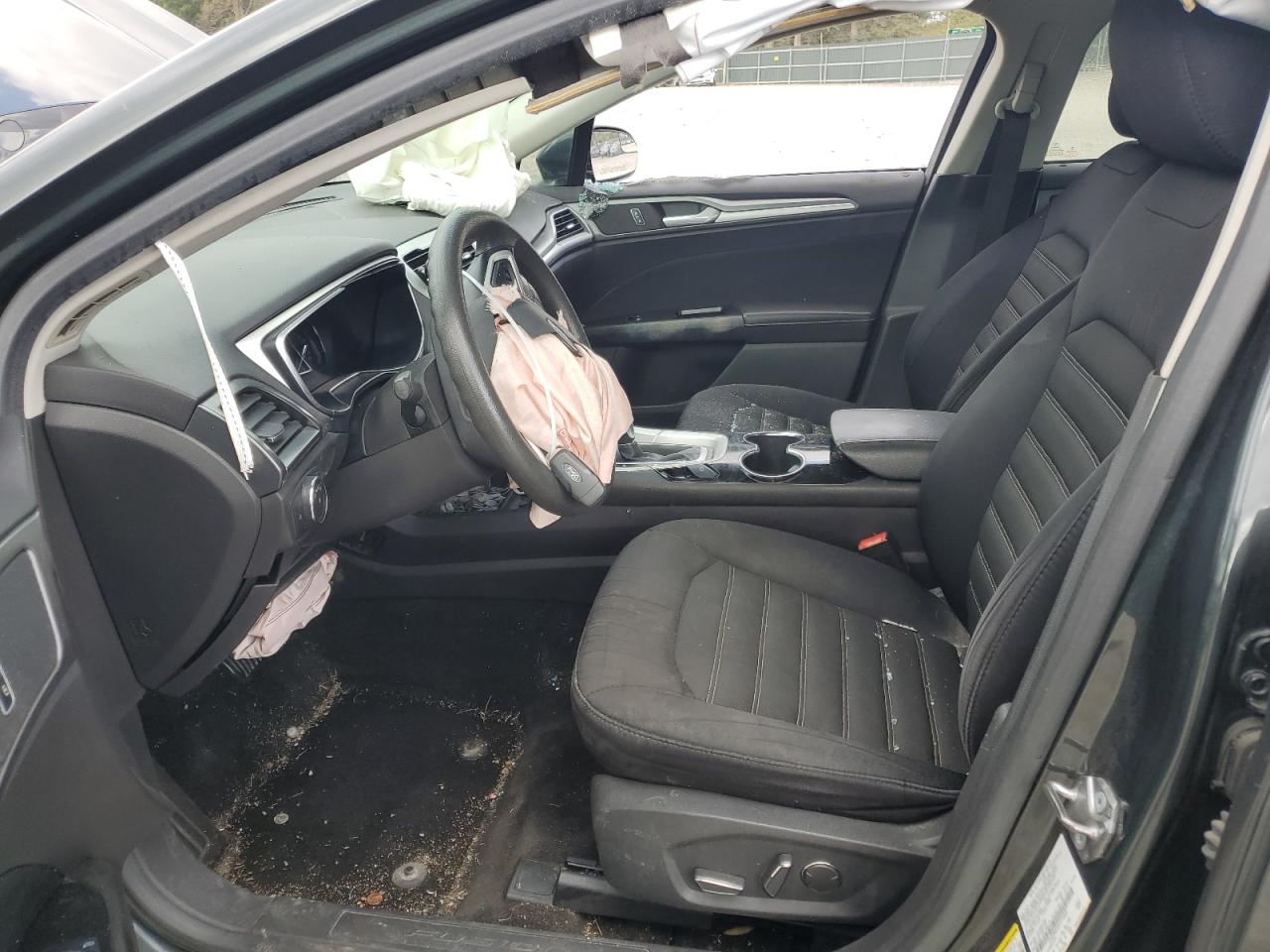 2015 Ford Fusion VIN 1FA6P0H73F5114602 Copart auction photo, side / front end damage thumbnail 7