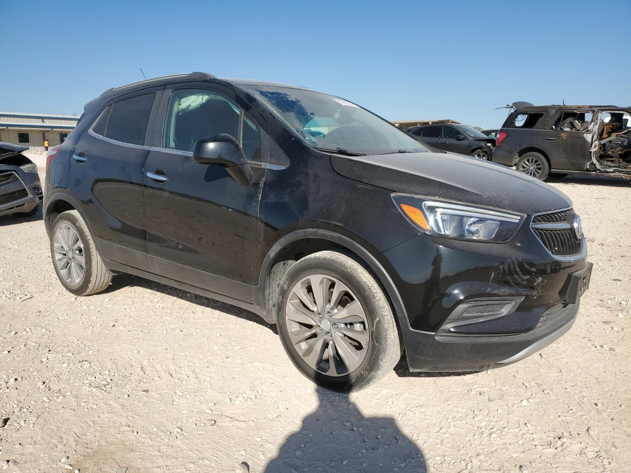 2020 Buick Encore VIN KL4CJASBXLB345876 Copart auction photo, side damage thumbnail 4