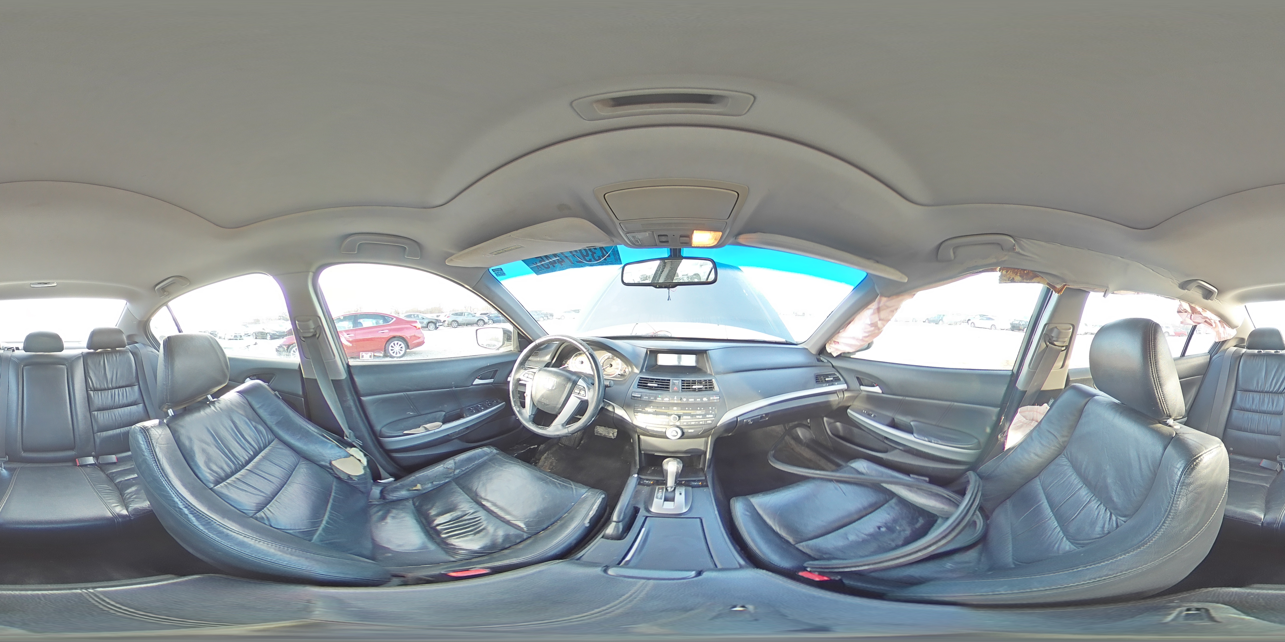 2009 Honda Accord VIN 1HGCP26809A084119 Copart auction photo, rear end / side damage thumbnail 13