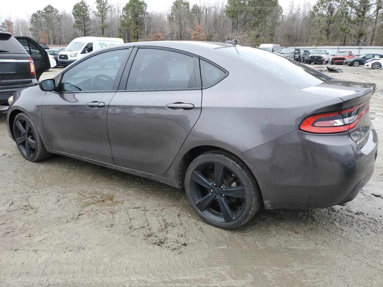 2015 Dodge Dart VIN 1C3CDFBB3FD407206 Copart auction photo, side / rear end damage thumbnail 2