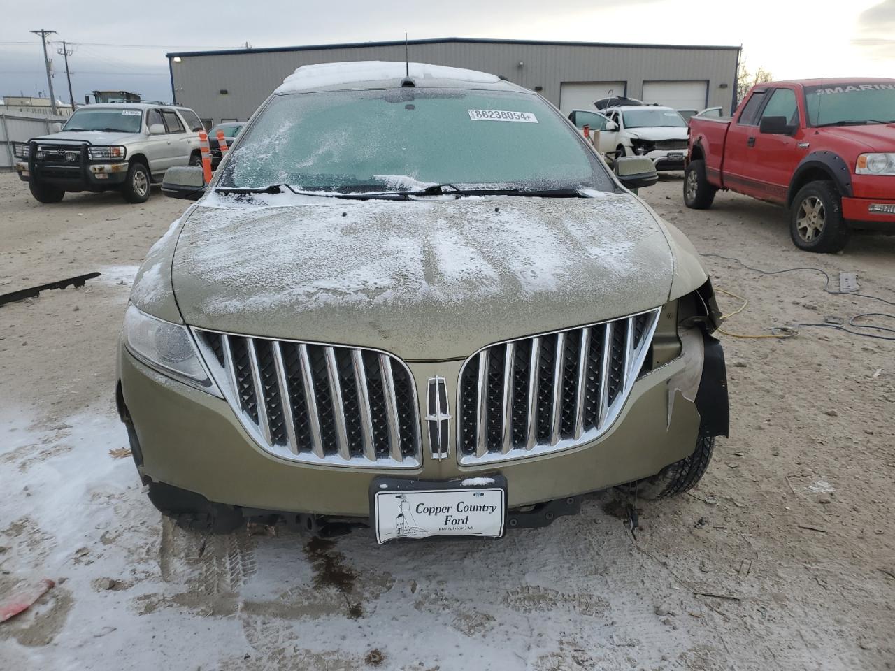 2013 Lincoln MKX VIN 2LMDJ8JK3DBL28708 Copart auction photo, all over damage thumbnail 5