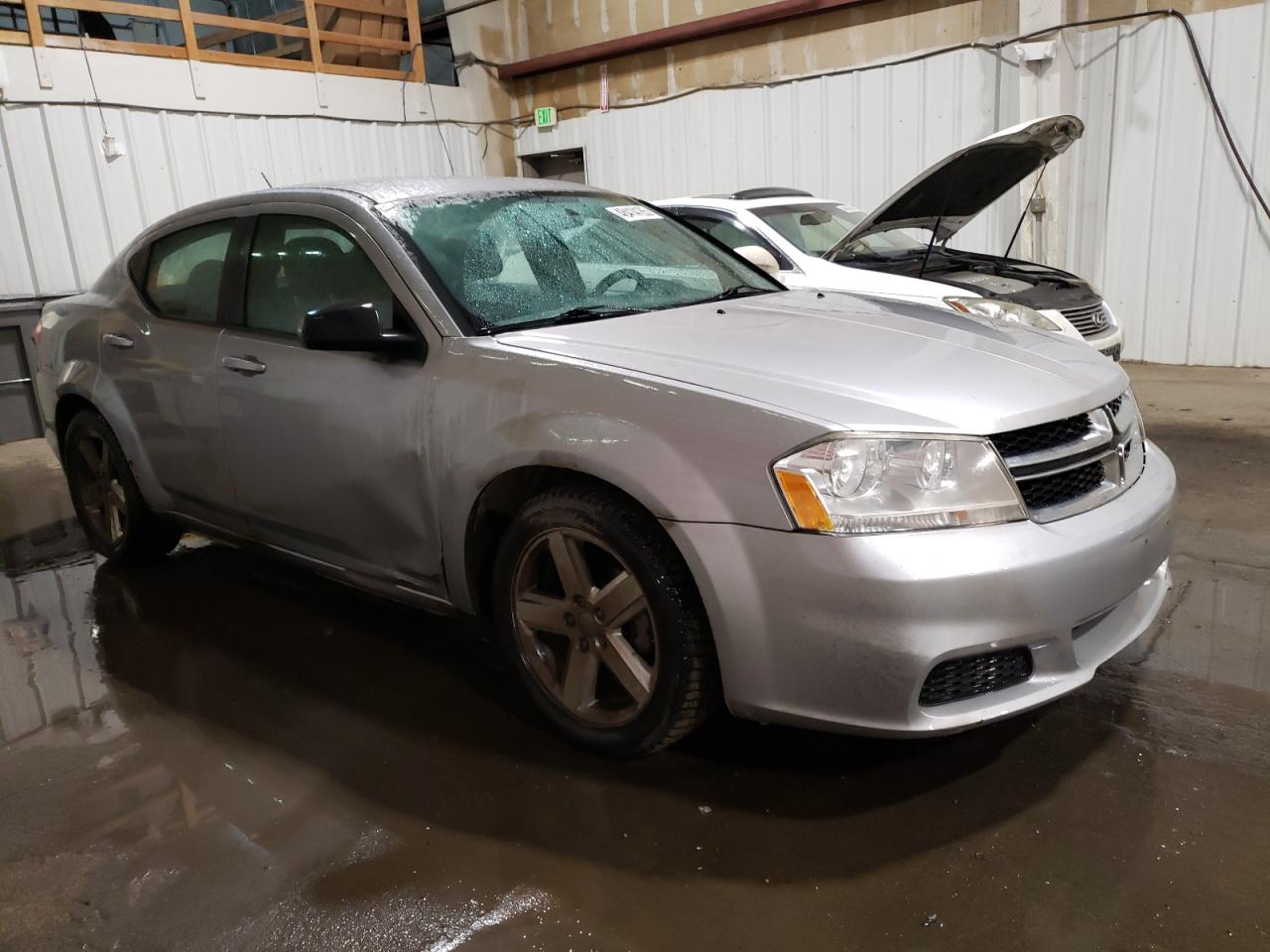 2013 Dodge Avenger VIN 1C3CDZAB3DN604919 Copart auction photo, side / all over damage thumbnail 4