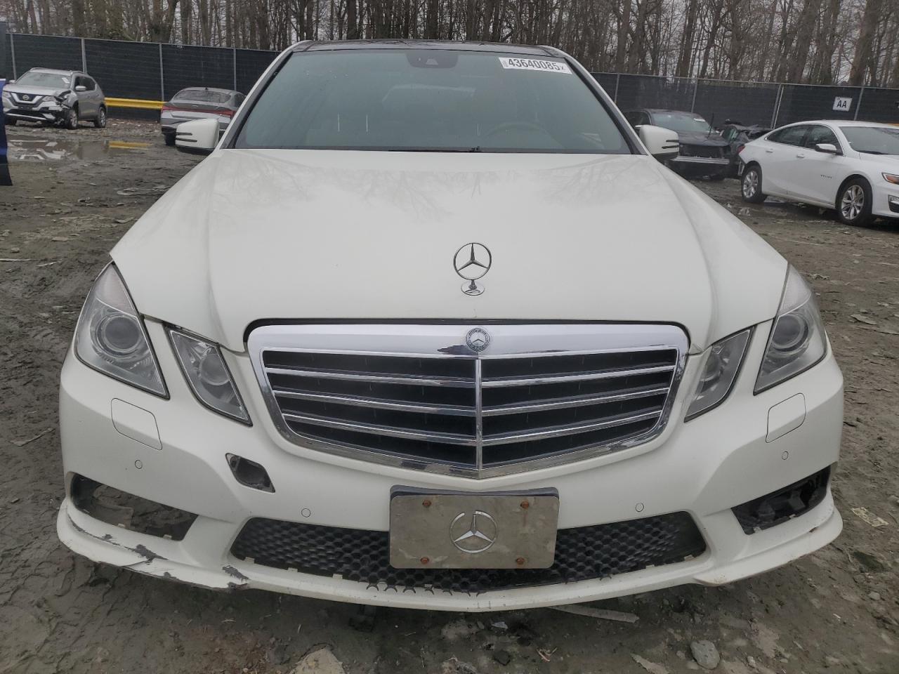 2011 Mercedes-Benz E-klasse VIN WDDHF9AB8BA472925 Copart auction photo, undercarriage / front end damage thumbnail 5
