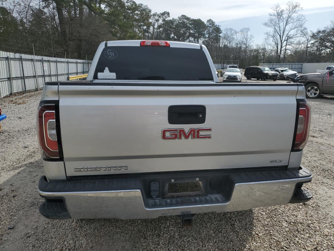 2018 GMC Sierra VIN 3GTU2NEC6JG629643 Copart auction photo, undercarriage / all over damage thumbnail 6