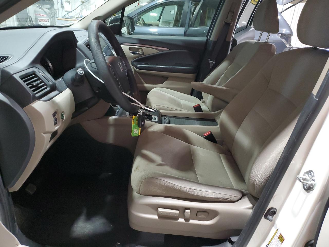 2016 Honda Pilot VIN 5FNYF5H39GB014794 Copart auction photo, front end damage thumbnail 7