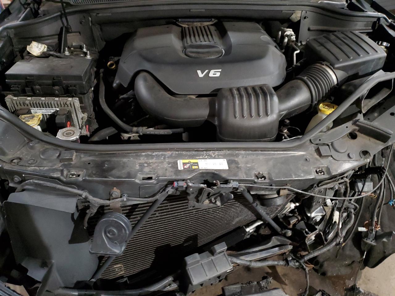 2014 Jeep Grand Cherokee VIN 1C4RJFBG3EC362802 Copart auction photo, front end damage thumbnail 11
