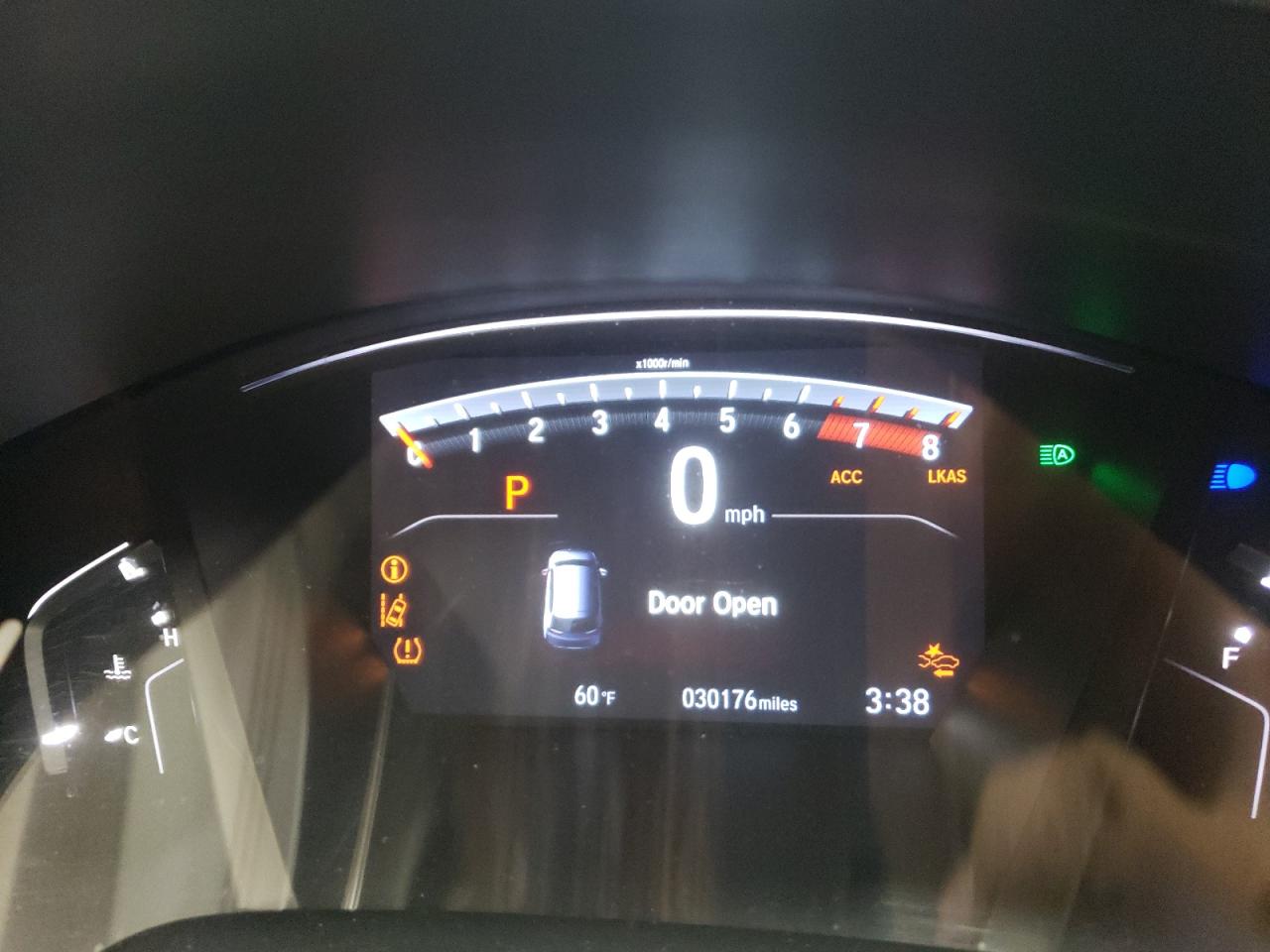 2020 Honda CR-V VIN 5J6RW2H95LL017510 Copart auction photo, front end damage thumbnail 9