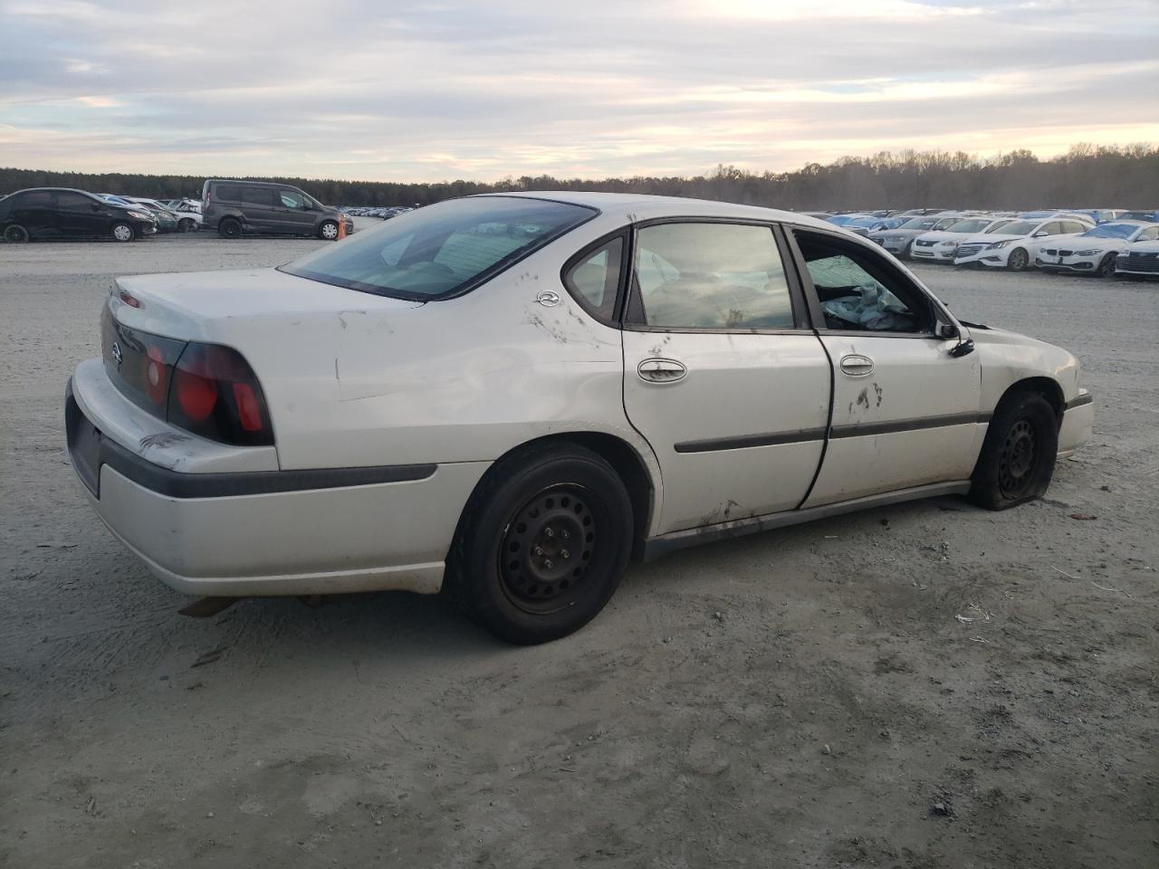 2004 Chevrolet Impala VIN 2G1WF52E649412703 Copart auction photo, burn - engine damage thumbnail 3