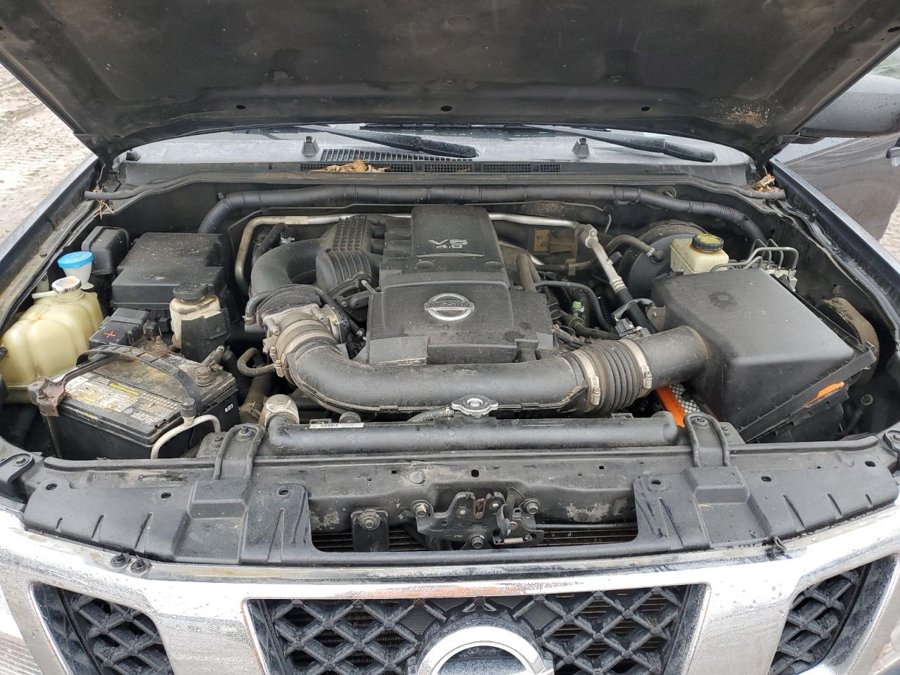 2015 Nissan Navara (Frontier) VIN 1N6AD0EV7FN716366 Copart auction photo, front end / side damage thumbnail 11