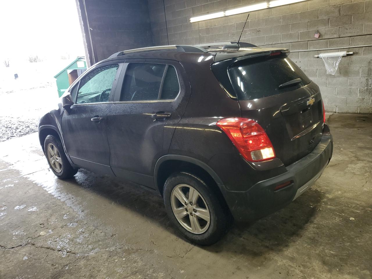 2015 Chevrolet Trax VIN KL7CJRSBXFB099515 Copart auction photo, all over damage thumbnail 2