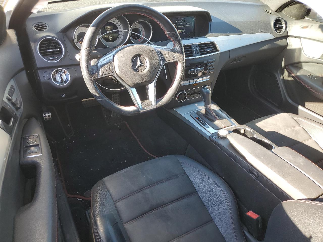 2014 Mercedes-Benz C-klasse VIN WDDGJ4HB5EG278454 Copart auction photo, side damage thumbnail 8