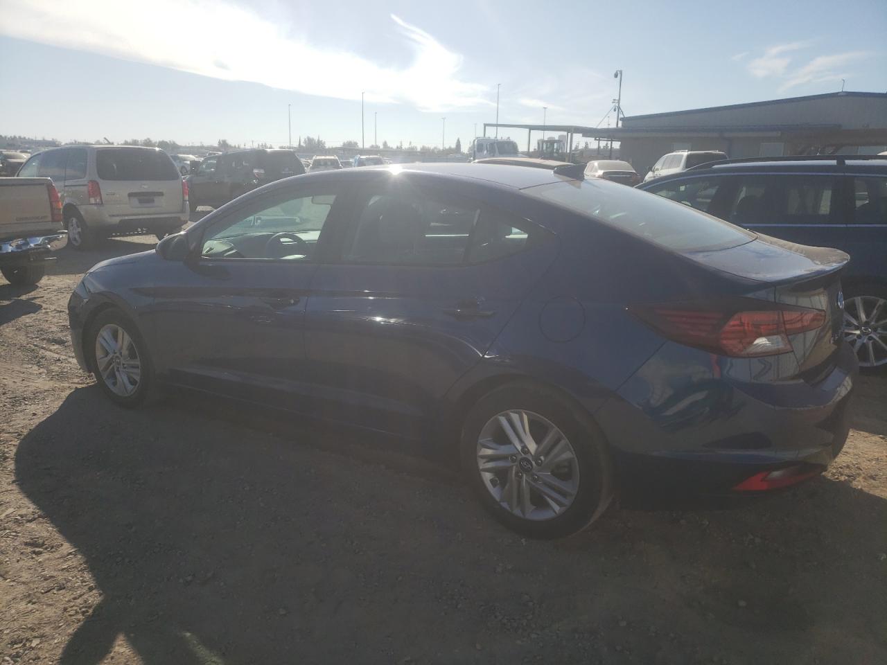 2020 Hyundai Elantra VIN 5NPD84LF2LH574706 Copart auction photo, rear end damage thumbnail 2