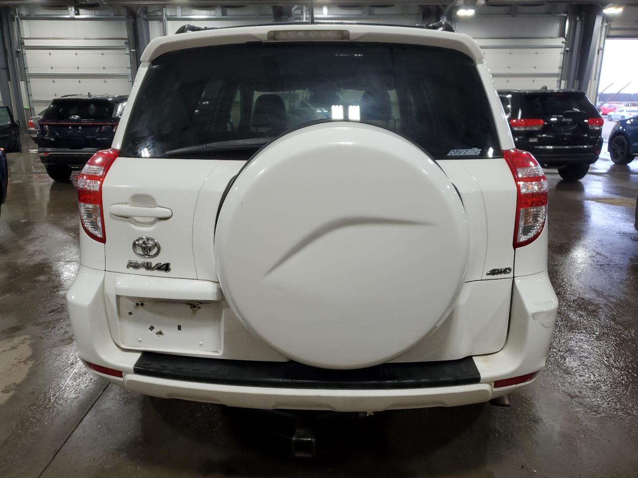 2012 Toyota RAV 4 VIN JTMBF4DV1CD043733 Copart auction photo, front end damage thumbnail 6