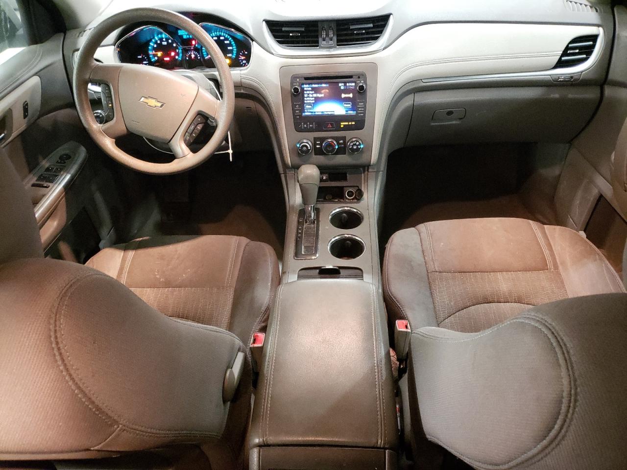 2014 Chevrolet Traverse VIN 1GNKRFED3EJ347103 Copart auction photo, front end / rear end damage thumbnail 8