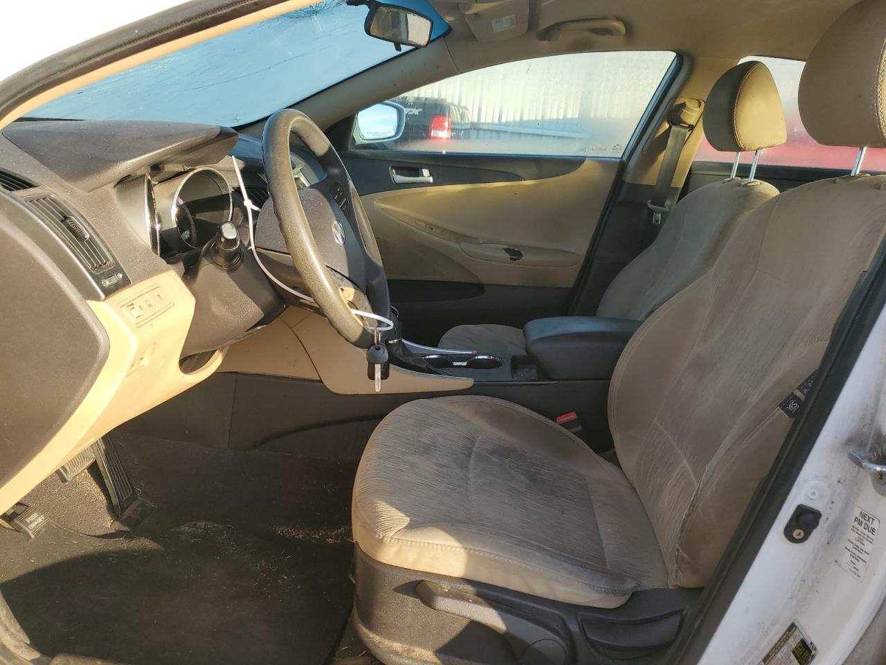 2011 Hyundai Sonata VIN 5NPEB4AC6BH208972 Copart auction photo, water/flood / minor dent/scratches damage thumbnail 7