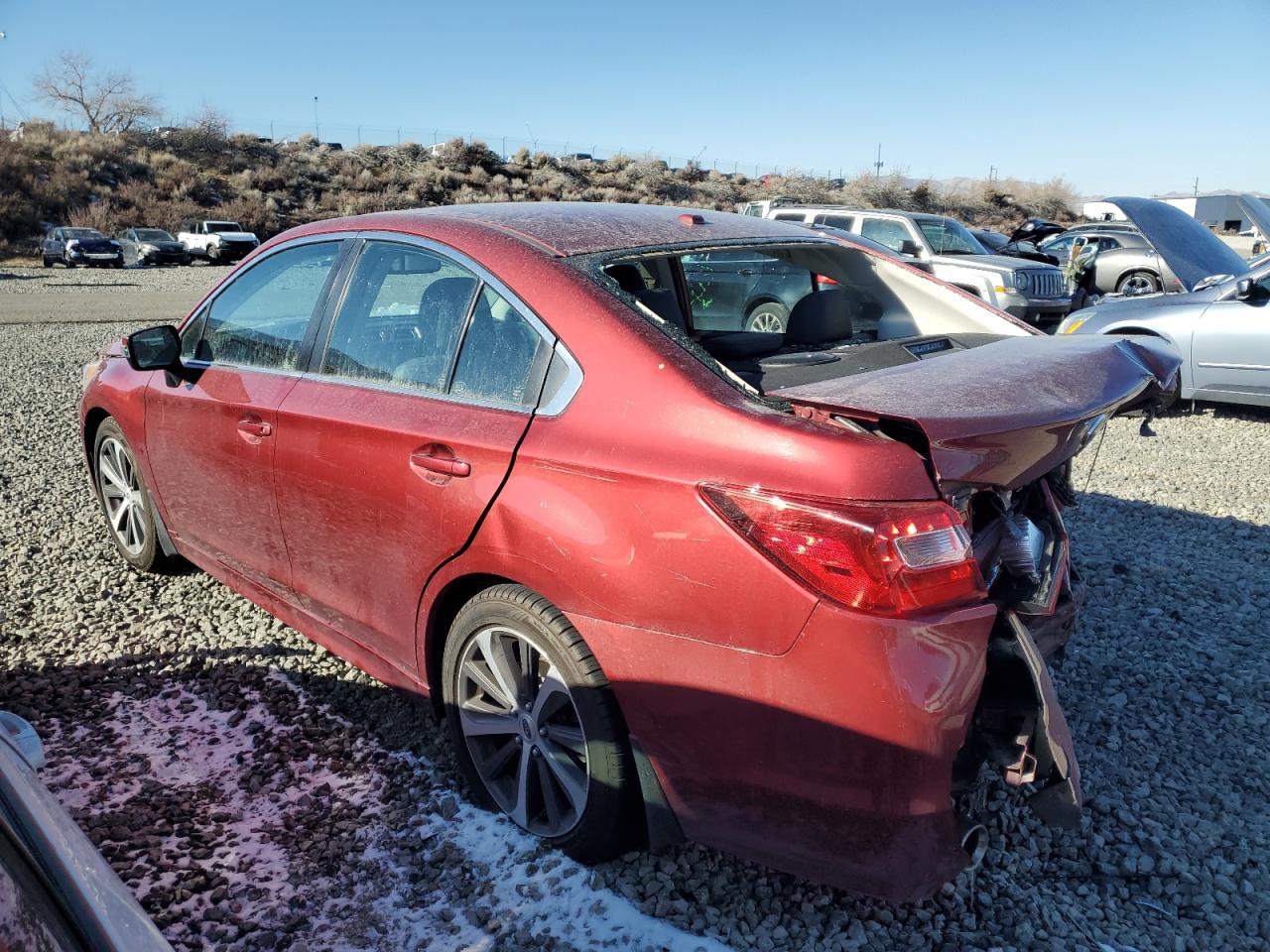 2015 Subaru Legacy VIN 4S3BNAL66F3073378 Copart auction photo, all over damage thumbnail 2