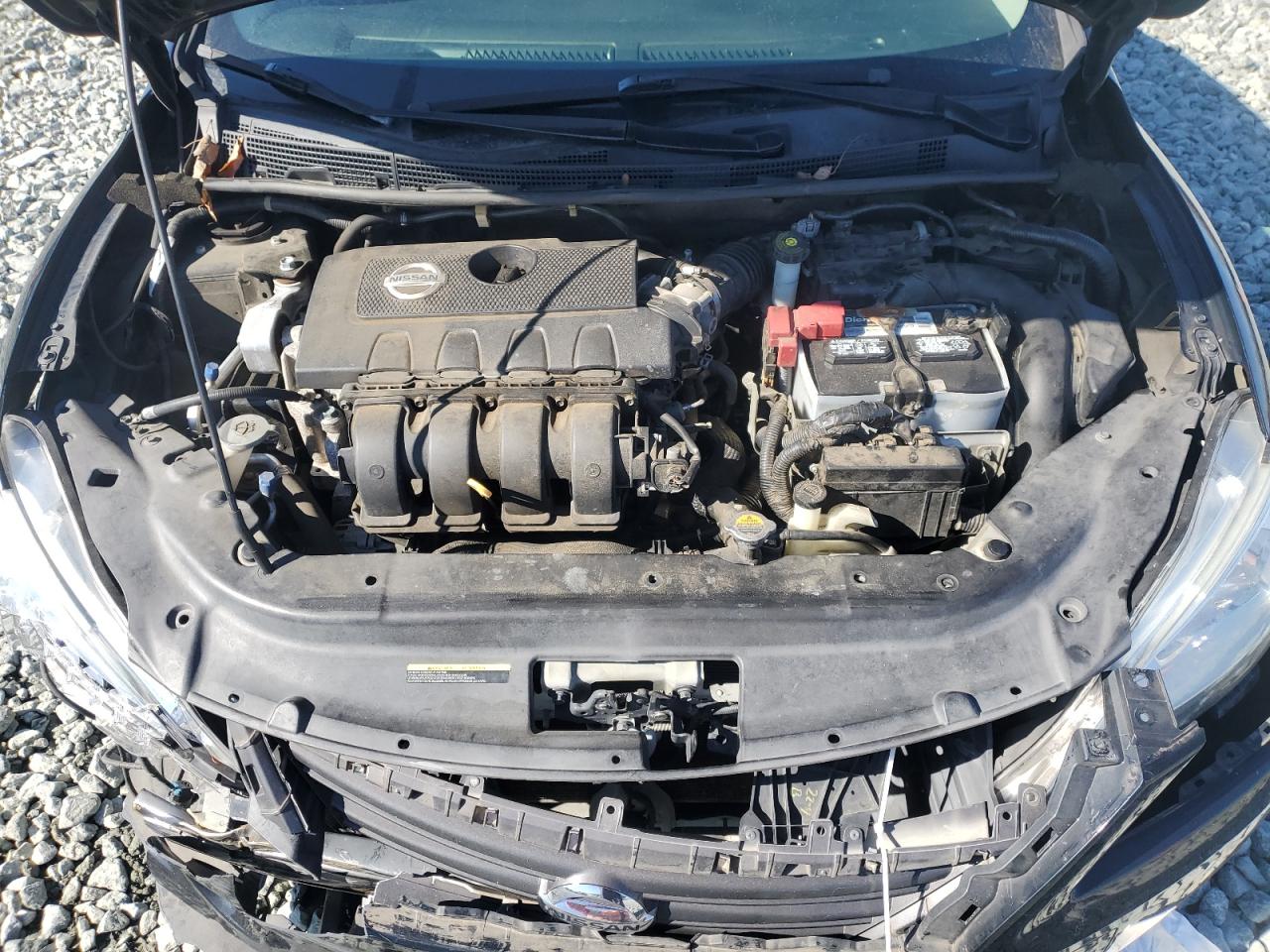 2014 Nissan Sentra VIN 3N1AB7AP9EY245530 Copart auction photo, front end / minor dent/scratches damage thumbnail 12