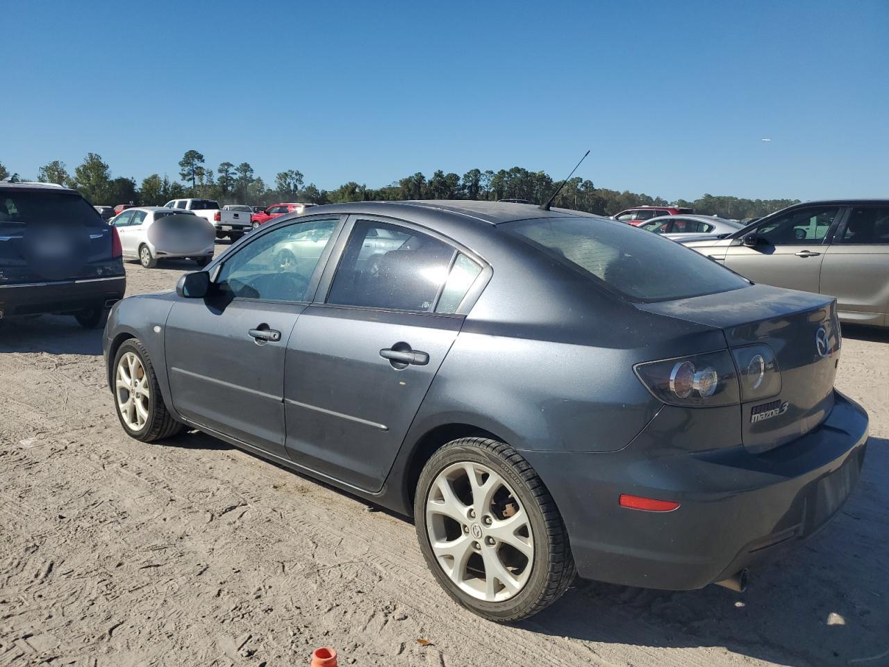 2008 Mazda 3 VIN JM1BK32FX81167039 Copart auction photo, mechanical damage thumbnail 2