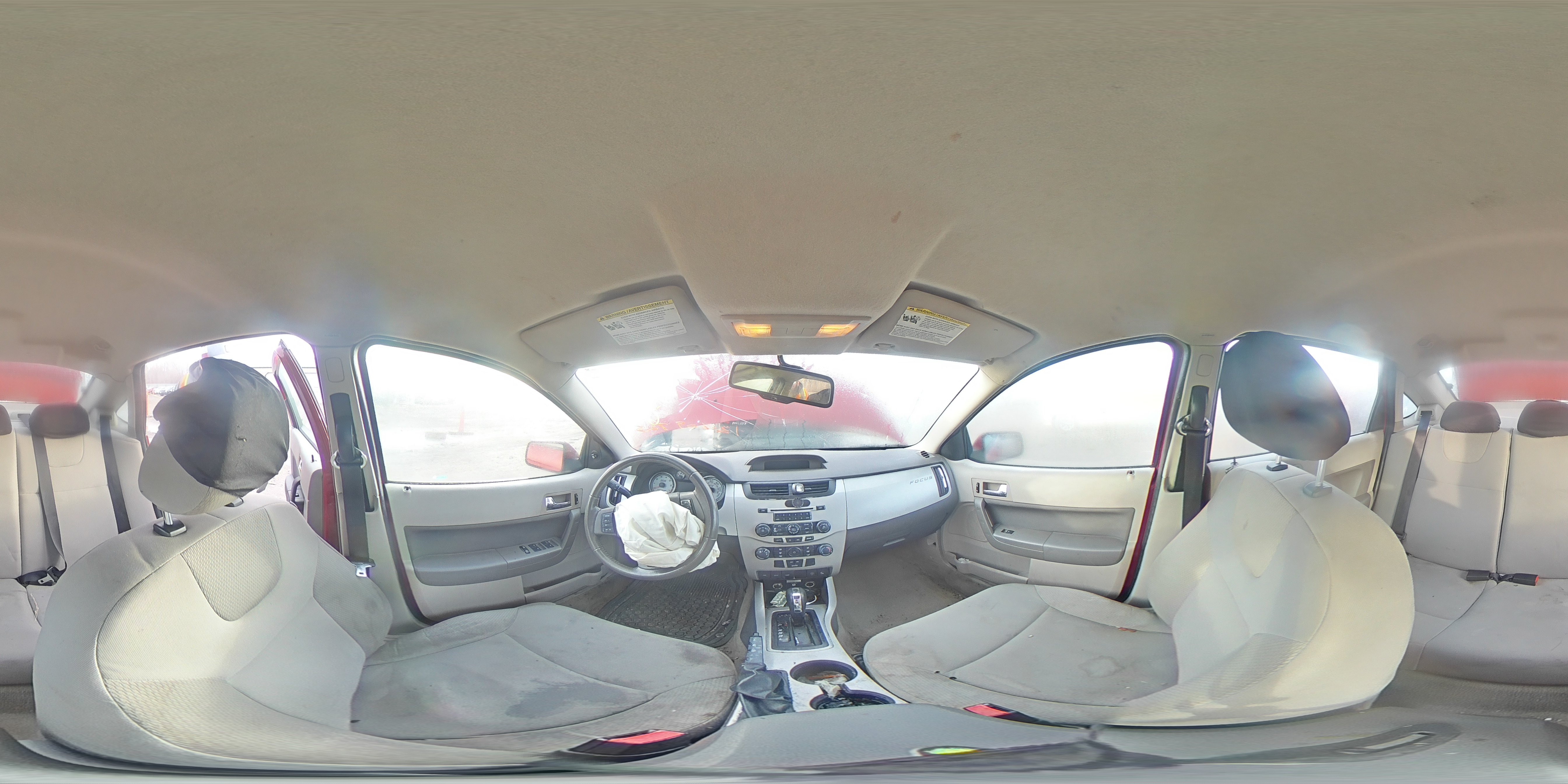 2009 Ford Focus VIN 1FAHP36N29W267773 Copart auction photo, front end damage thumbnail 12