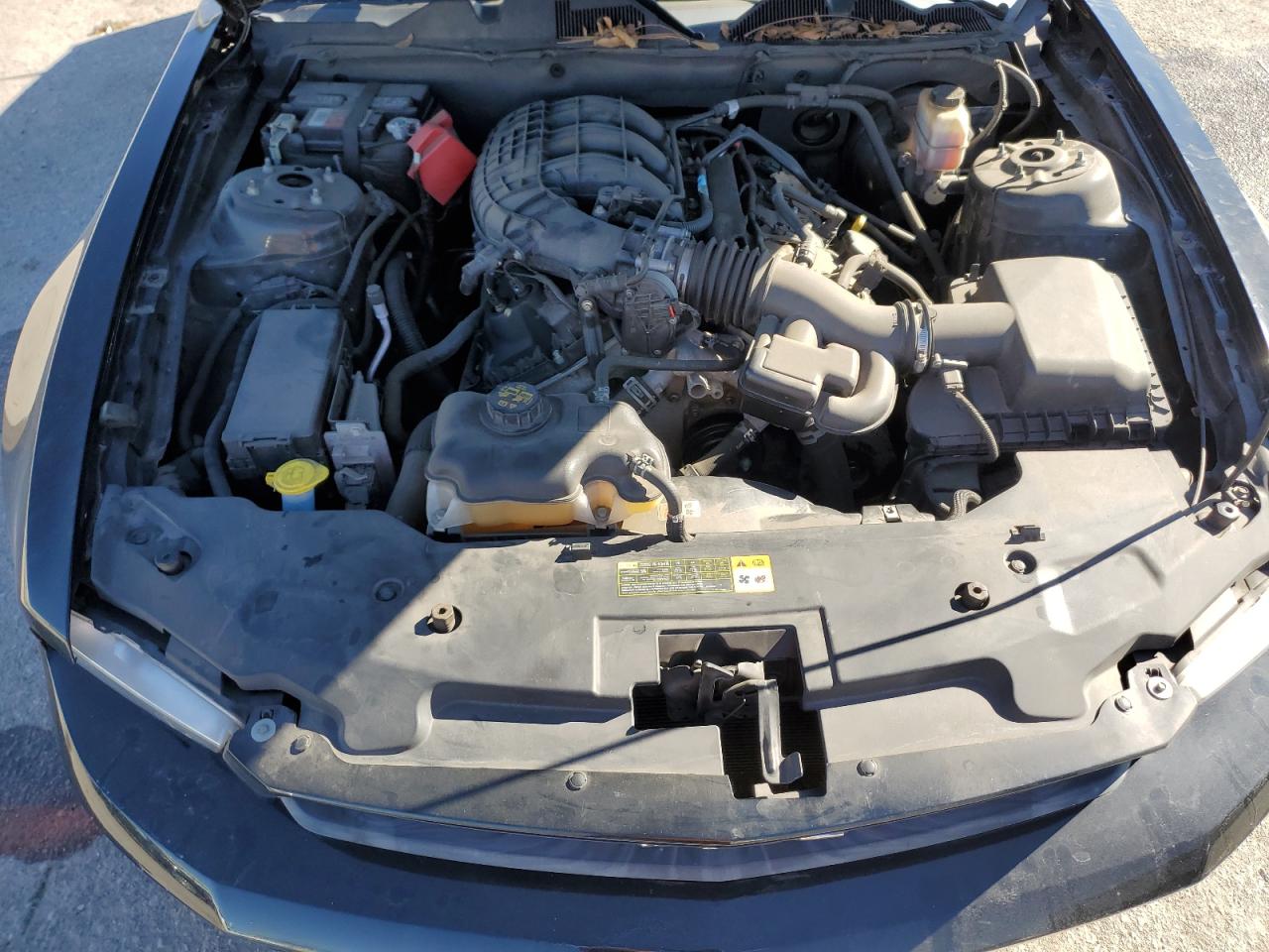 2012 Ford Mustang VIN 1ZVBP8AM3C5209421 Copart auction photo, top/roof damage thumbnail 11