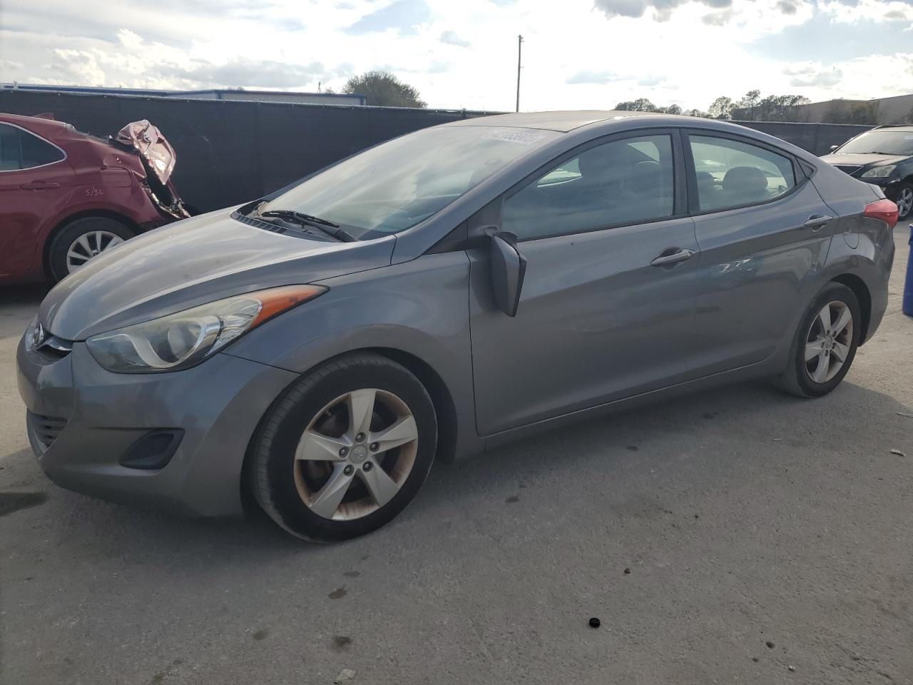 2013 Hyundai Elantra VIN 5NPDH4AEXDH411166