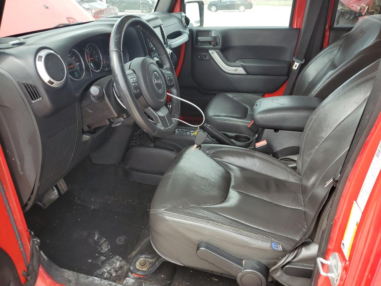 2016 Jeep Wrangler VIN 1C4BJWEGXGL164881 Copart auction photo, undercarriage / minor dent/scratches damage thumbnail 7