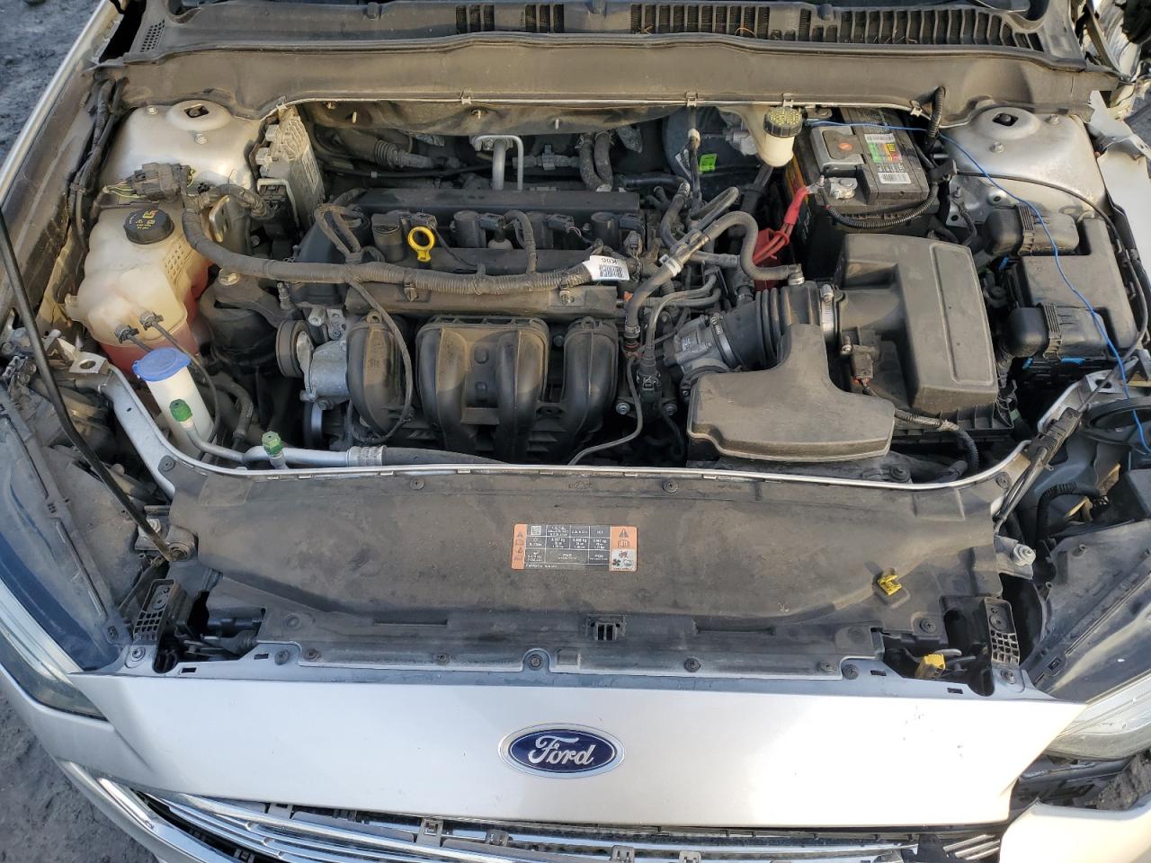2017 Ford Fusion VIN 3FA6P0G73HR141185 Copart auction photo, all over damage thumbnail 11