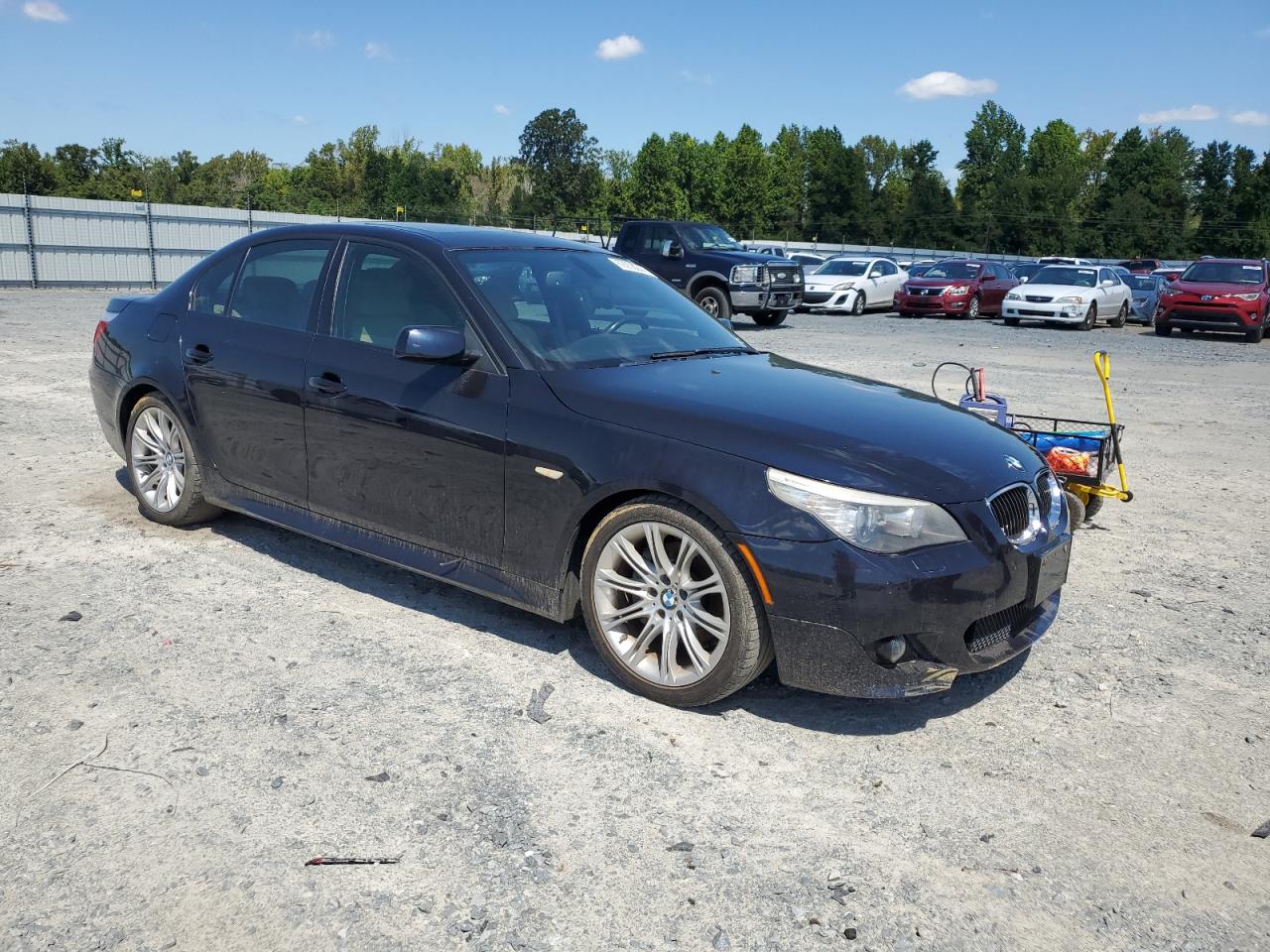 2010 BMW 5er VIN WBANU5C57AC125749 Copart auction photo, water/flood damage thumbnail 4