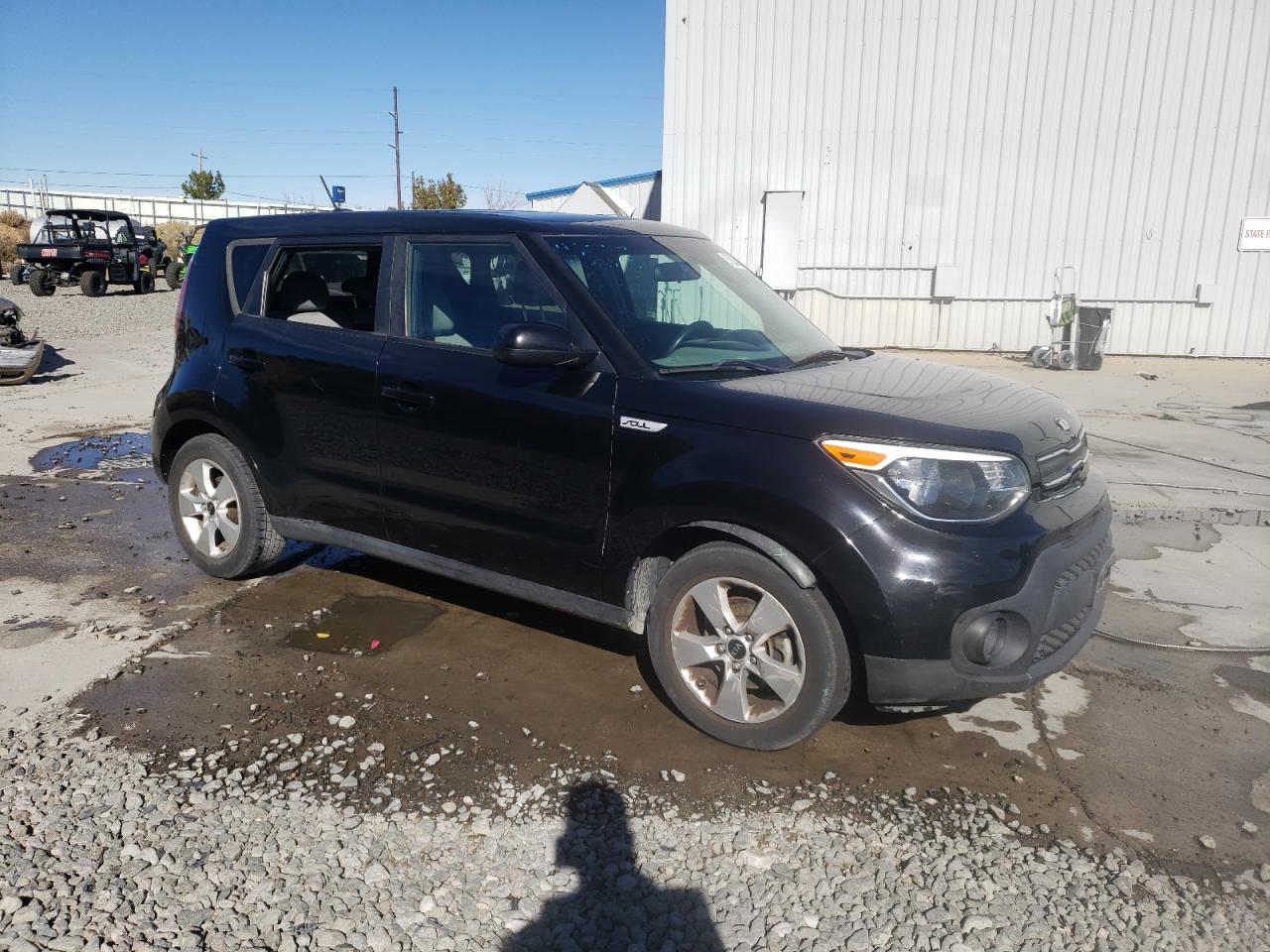 2017 KIA Soul VIN KNDJN2A23H7473511 Copart auction photo, side damage thumbnail 4