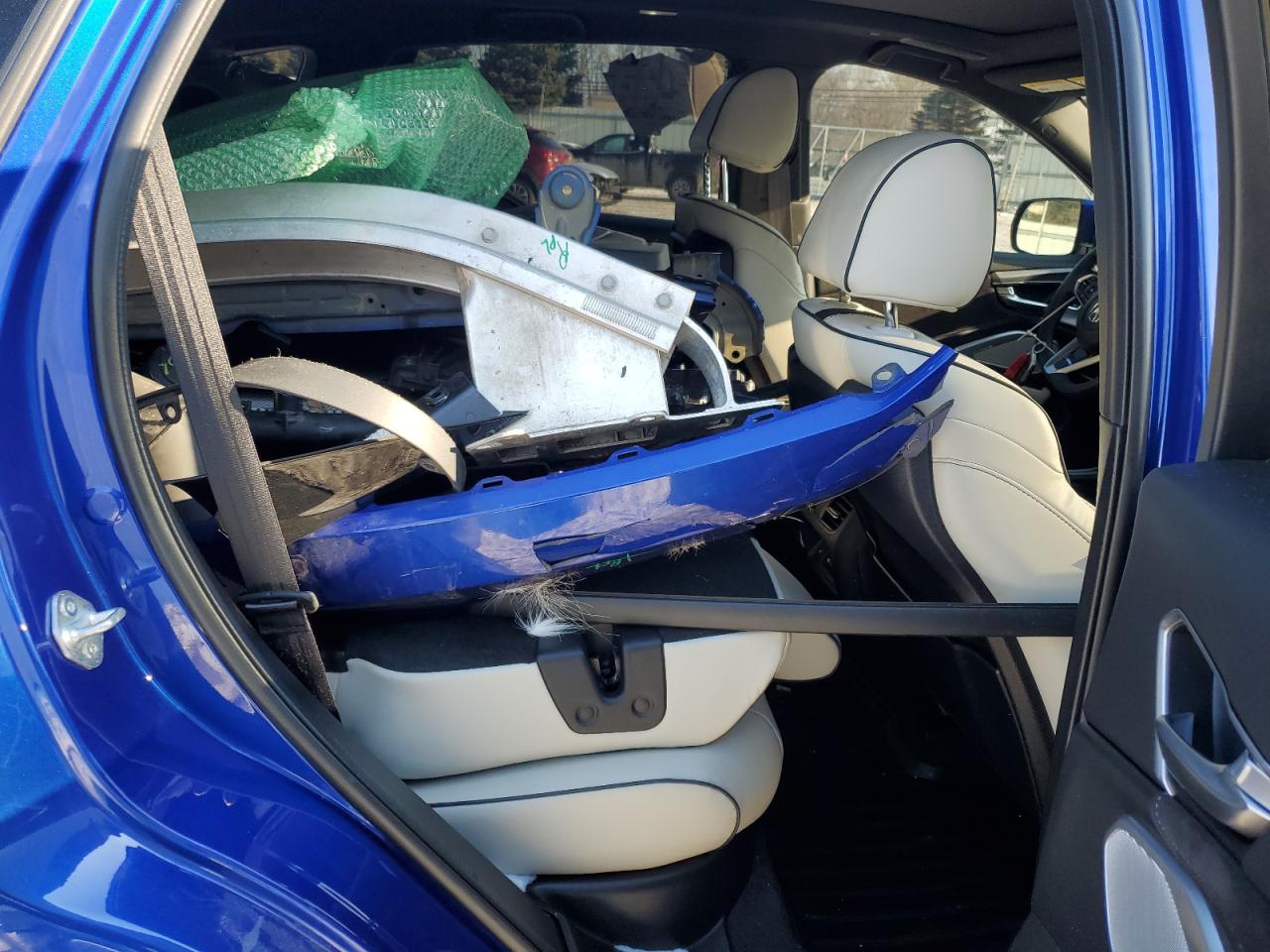 2022 Acura RDX VIN 5J8TC2H87NL016424 Copart auction photo, front end / rejected repair damage thumbnail 11