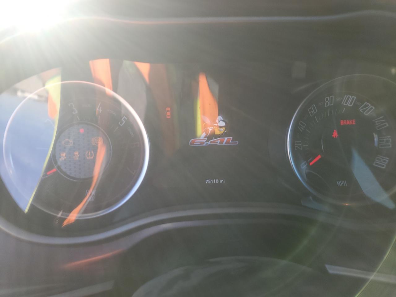 2019 Dodge Challenger VIN 2C3CDZFJ1KH546430 Copart auction photo, water/flood damage thumbnail 9