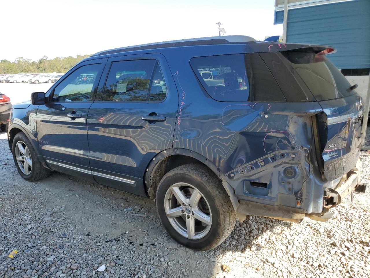 2016 Ford Explorer VIN 1FM5K8DH8GGD25426 Copart auction photo, rear end damage thumbnail 2