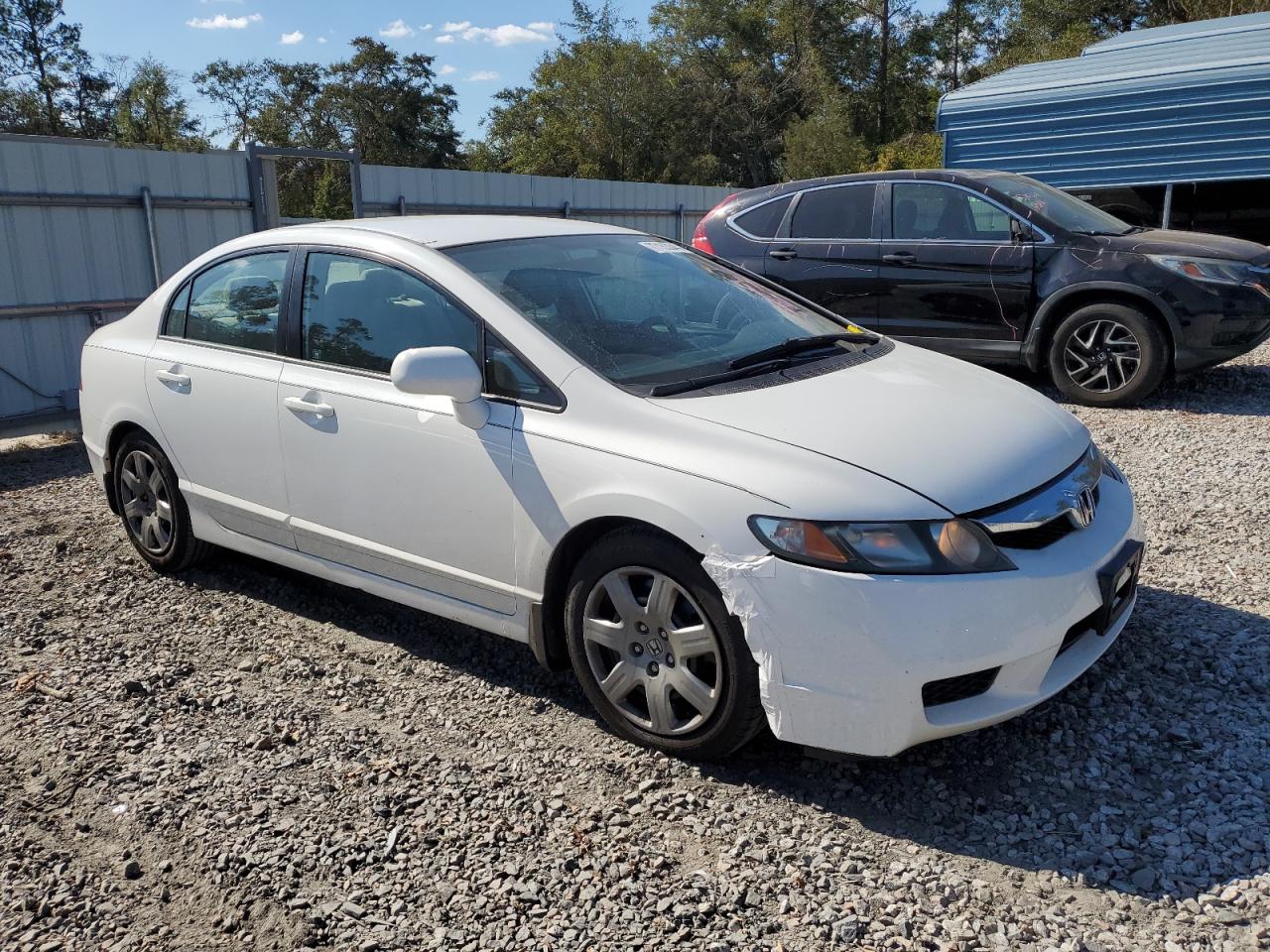 2010 Honda Civic VIN 2HGFA1F59AH547623 Copart auction photo, front end damage thumbnail 4